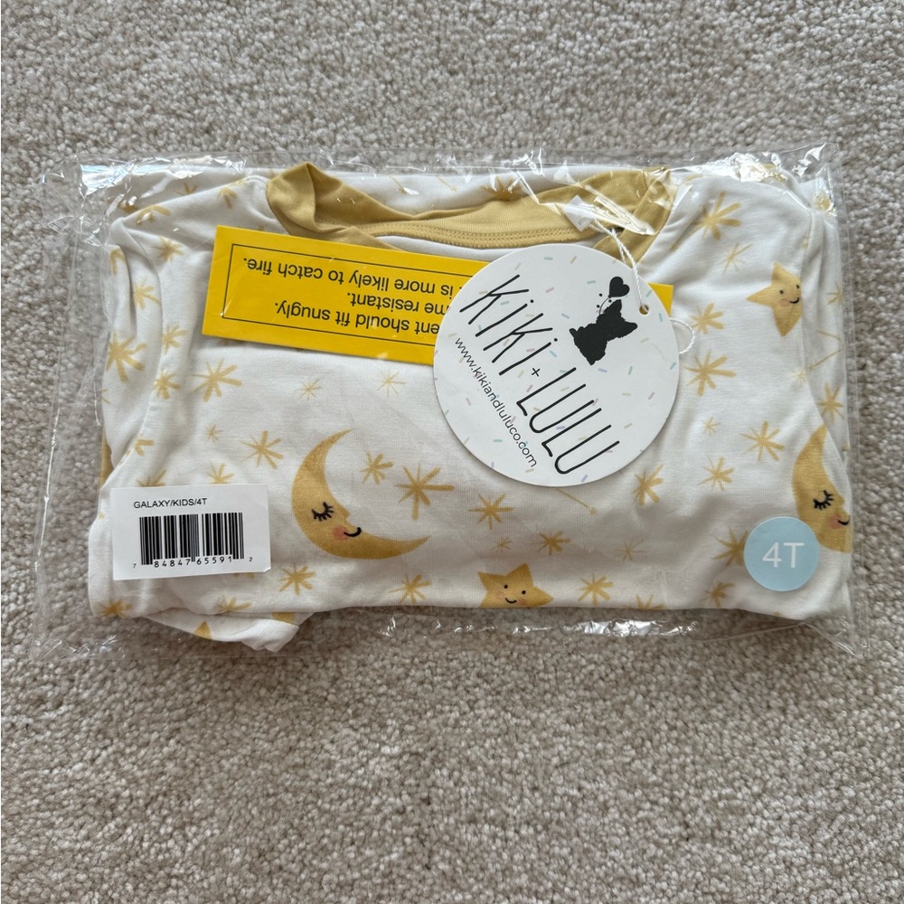 Kiki + Lulu A Star is Born Two Piece Pajama set size 4T